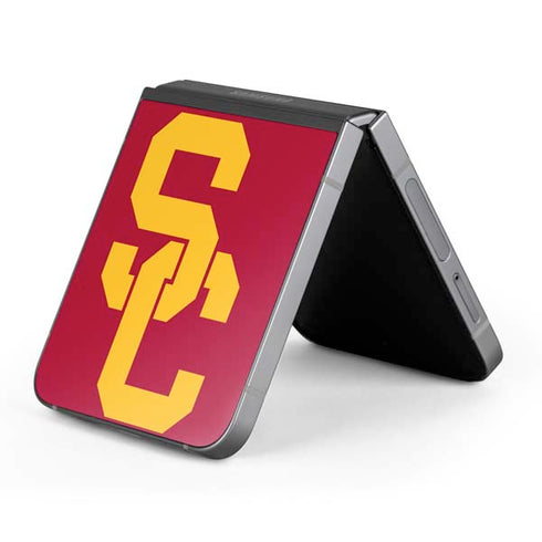 University of Southern California USC Red Logo Galaxy Z Flip6 Skin